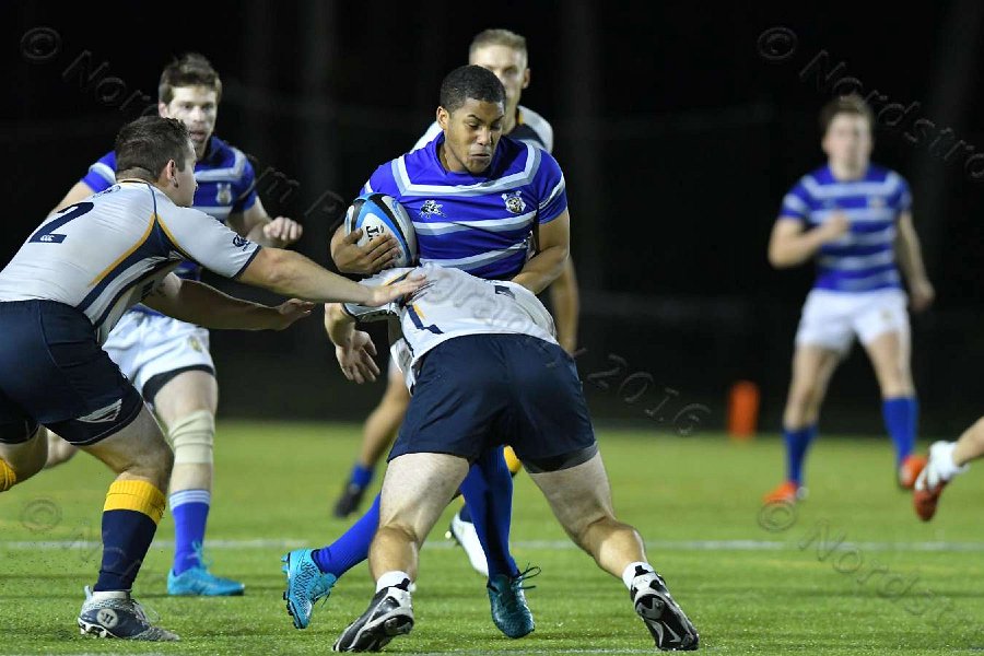 Wheaton Men\'s Rugby vs Mass Maritime.  Photo by Keith Nordstrom
